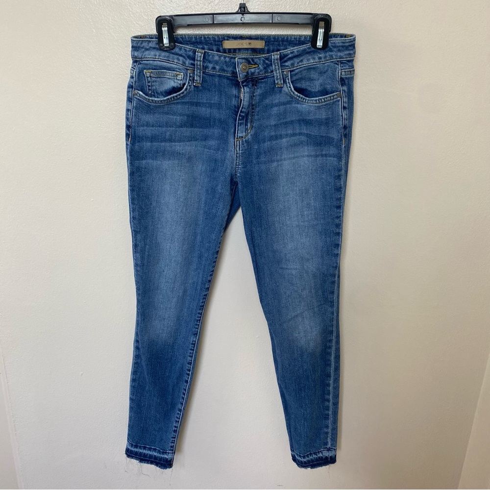 Joes Jeans Cuttoff Raw Hem Skinny Ankle Jeans